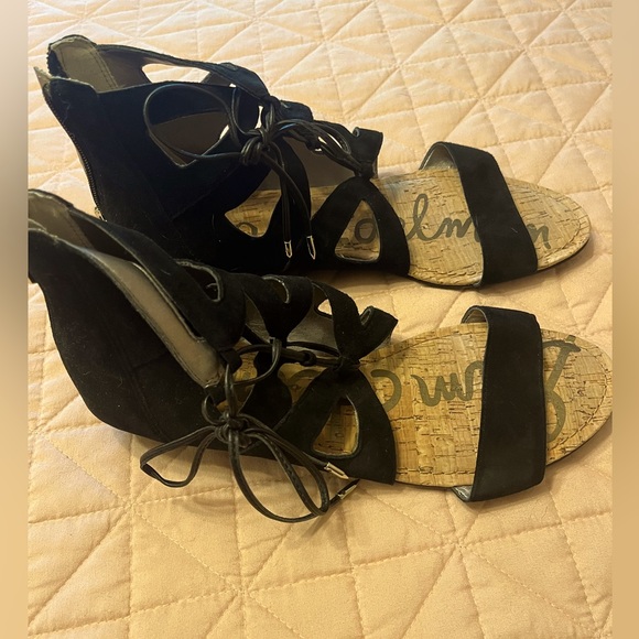 Black Sam Edelman sandals - Picture 1 of 4